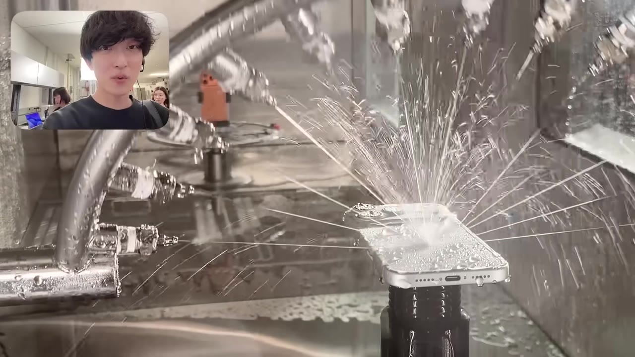 iPhoneの防水テスト