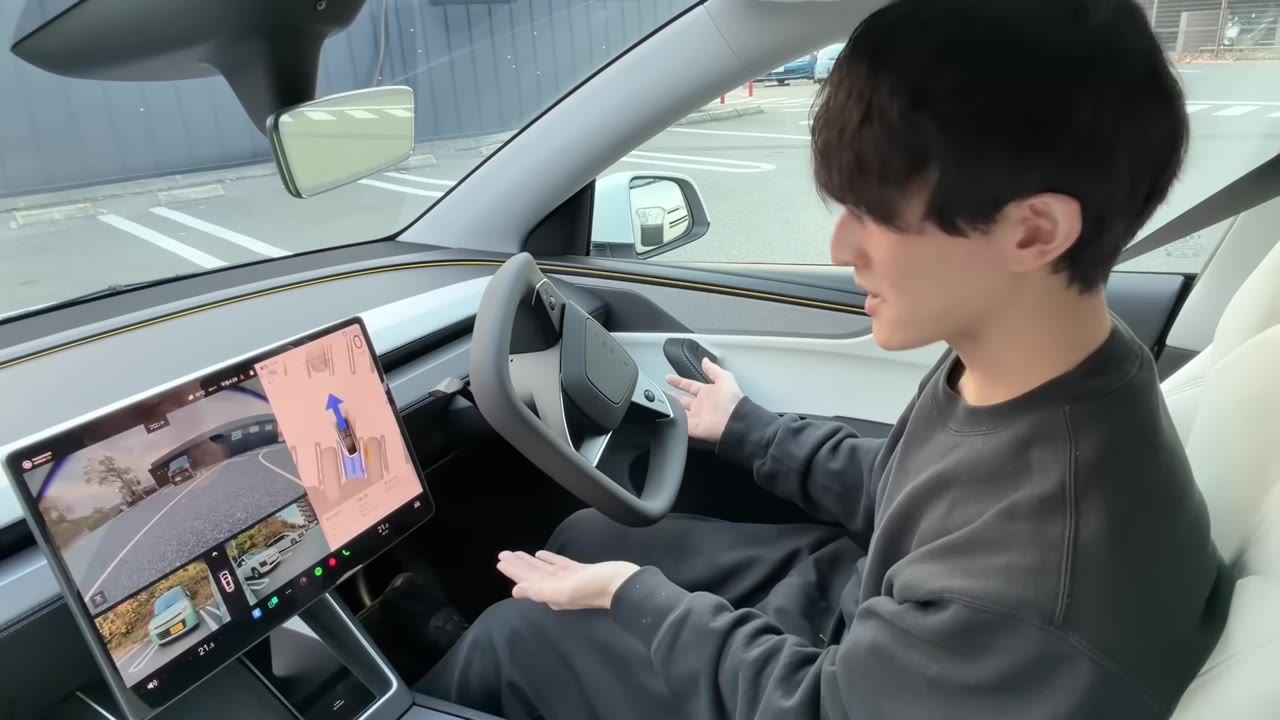 自動で駐車してくれる