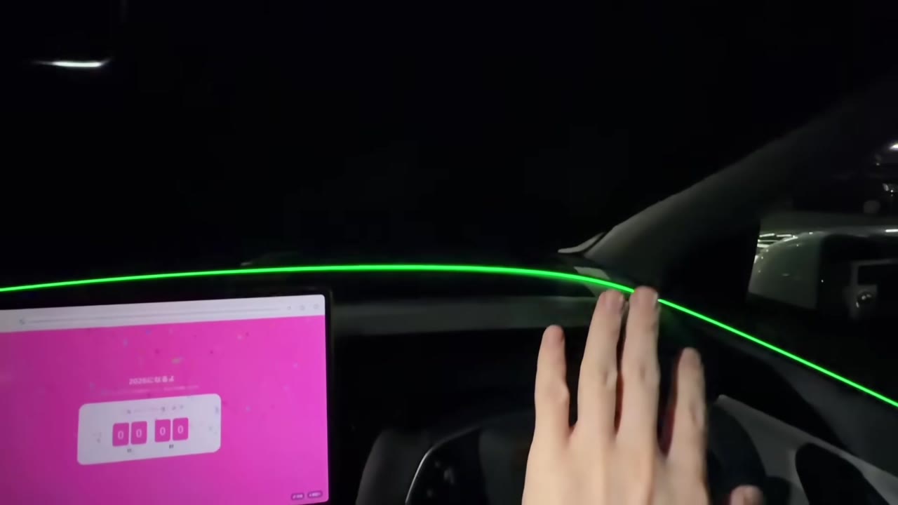 車の中で2026年を迎える